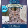 Blue Buffalo Wilderness Nature's Evolutionary Diet High-Protein, Grain-Free Natural Dry Food for Adult Cats, Chicken, 4-lb. Bag