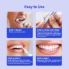 Teeth Whitening Pen (4 Count), No Sensitivity Teeth Whitening Gel, Effective Teeth Whitener, Travel-Friendly Tooth Whitening Pen, Carbamide Peroxide Tooth Bleaching Gel for Adults