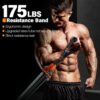 Resistance Bands, Heavy Exercise Bands with Handles, Fitness Bands for Working Out, Workout Bands for Men and Women, Weight Bands Set for Muscle Training, Strength, Yoga, Home Gym Equipment