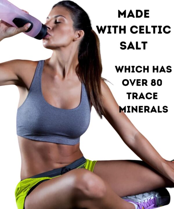 Electric Pickle Drink With Celtic Salt-Relieves Cramps & Dehydration-Electrolyte Hydration Formula Sports Drink-Dill Pickle Juice For Leg Cramps-0 Sugar 0 Carbs -Electrolytes-32 shots-Liquid Daily IV