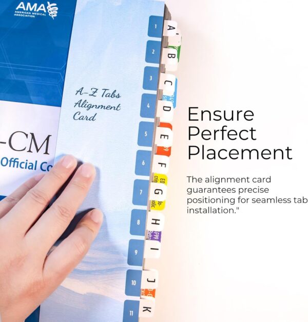 Index Tabs for ICD-10-CM 2025 The Complete Official Codebook - Easy Navigation for Medical Coding Books (for AMA Version)