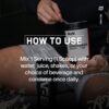 BARE PERFORMANCE NUTRITION, BPN Pure Creatine Monohydrate Powder by Creapure, 5g of Creatine per Serving, Supports Muscle Growth, Unflavored Creatine Powder, 60 Servings