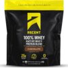 Ascent 100% Whey Protein Powder - Post Workout Whey Protein Isolate, Zero Artificial Flavors & Sweeteners, Soy & Gluten Free, 5.5g BCAA, 2.6g Leucine, Essential Amino Acids, Chocolate 4 lb