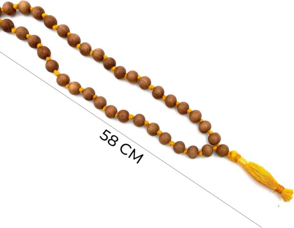 Sandalwood Scented Jaap mala 108+1 Beads Meditation Prayer Japa Mala