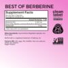 HUM Best of Berberine Supplement 1200mg - Pure Potency for Metabolic Wellness, Enhanced with BioPerine for Maximum Absorption (60 Capsules)