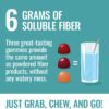 Fiber Advance Weight Management Gummies | 100% Plant Based Fiber for Digestive Wellness and Gut Health | Chromium Picolinate for Weight Management Support, 90 Count