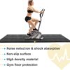 ZENY Exercise Equipment Mat Treadmill Mat 8x3 ft Floor Mat High Density Fitness Gym Mat for Indoor Bike Cycling Mat,Jump Rope Mat,Elliptical Mat,Hard Floor Carpet Protection Black