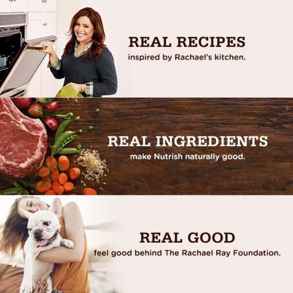 Rachael Ray Nutrish Dry Dog Food, Turkey, Brown Rice & Venison Recipe for Weight Management, 26 Pounds