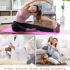 deefly Women Yoga Socks,Non Slip Grip Pilates Socks Unthickened