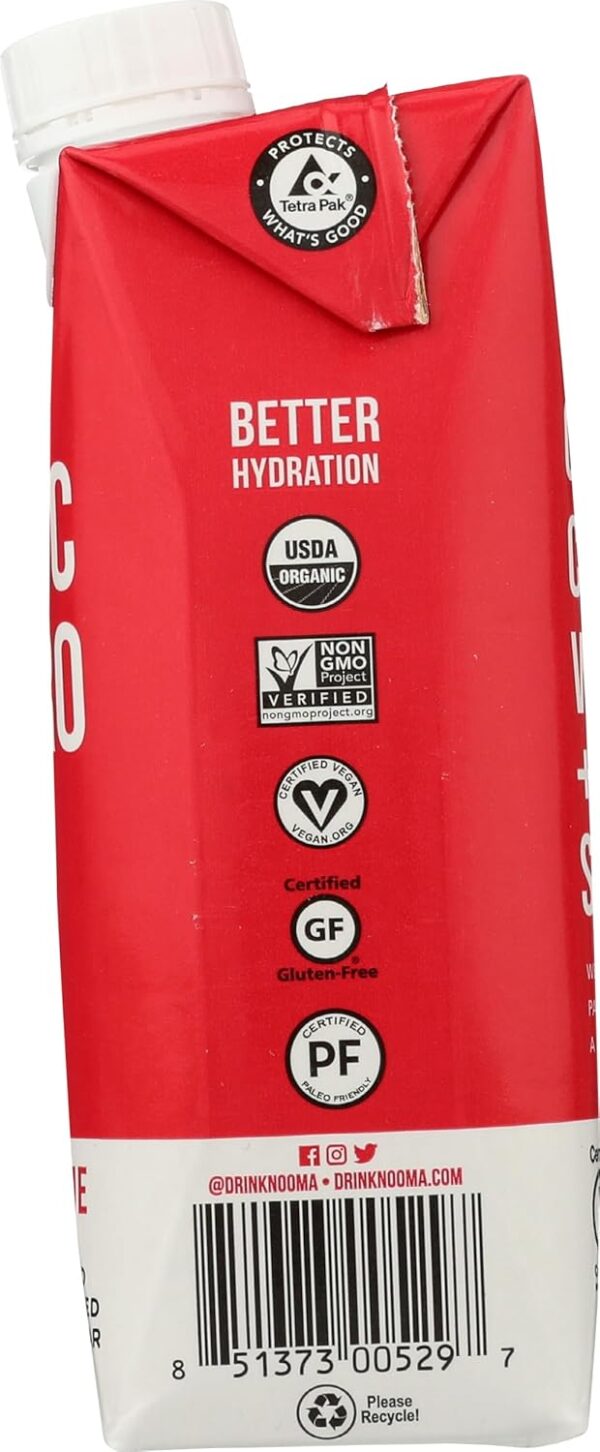 NOOMA Organic Watermelon Lime Electrolyte Sports Drink, 16.9 FZ