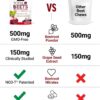 Force Factor Total Beets Blood Pressure Support Supplements with Beet Powder, Great-Tasting Beets Chewables for Heart-Healthy Energy, and Increased Nitric Oxide, 60 Chews