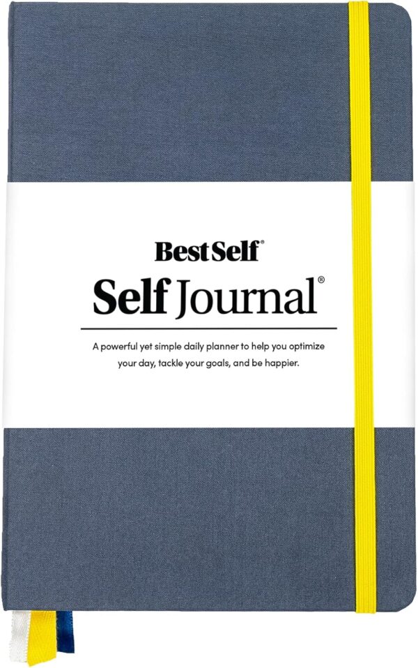 BestSelf 2025 Self Journal Distance Navy - Undated 13-Week Journal for Planning and Productivity