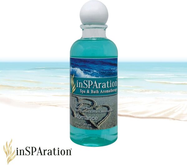 inSPAration Spa and Bath Aromatherapy 106X Spa Liquid, 9-Ounce, Romance
