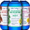Organic Oil Pulling for Teeth and Gums | Natural Oral Pulling Rinse Mouthwash | Essential Oils for Bad Breath to Whitening Teeth & Fresh Breath |Mint, Cinnamon, Bubblegum (8oz, 3Pack)