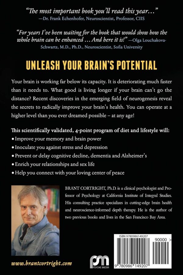 The Neurogenesis Diet and Lifestyle: Upgrade Your Brain, Upgrade Your Life (Holistic Mental Health series)