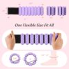 Ankle Weights Set of 2, Adjustable Wrist & Ankle Weights for Women Men Kids, Strength Training Wearable Leg Arm Weight for Yoga, Dance, Ballet, Running, Swimming, Gym