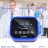 Rehabilitation Robot Gloves Upgrade Hemiplegia Hand Stroke Recovery Equipment with USB Chargeable and Strength Adjustment