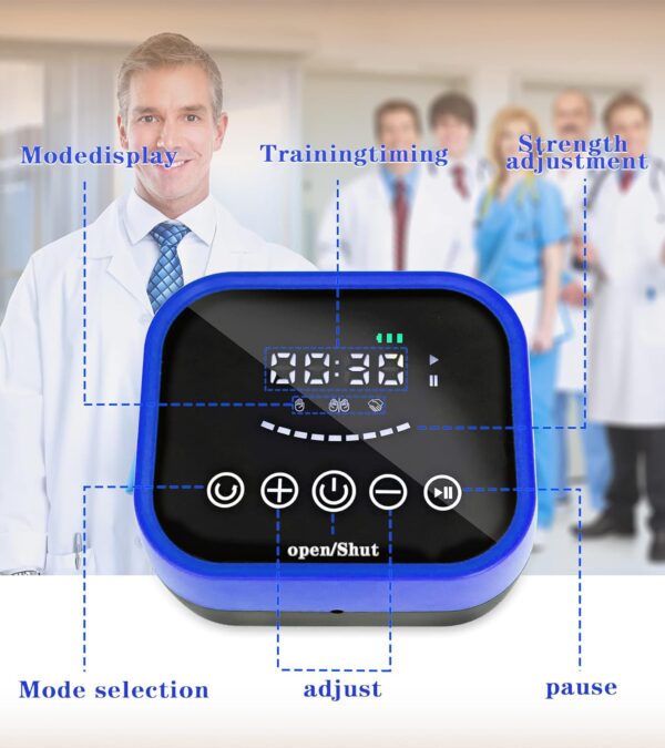 Rehabilitation Robot Gloves Upgrade Hemiplegia Hand Stroke Recovery Equipment with USB Chargeable and Strength Adjustment