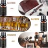 Essential Oils Set, Men Scents Fragrance Oil Aromatherapy Essential Oils Kit for Diffuser (6x10ML) - Sandalwood, Cedar, Leather, Sweet Tobacco, Rum, Cologne Aromatherapy Oils for Men, Gift for Men