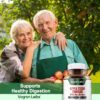 Vegan Labs Apple Cider Vinegar Capsules with The Mother- 180 Vegan Capsules, 1600MG Per Serving- 100% Natural ACV Pills- Supports Healthy Digestion, Keto, Weight Management, Detox, and Immune System