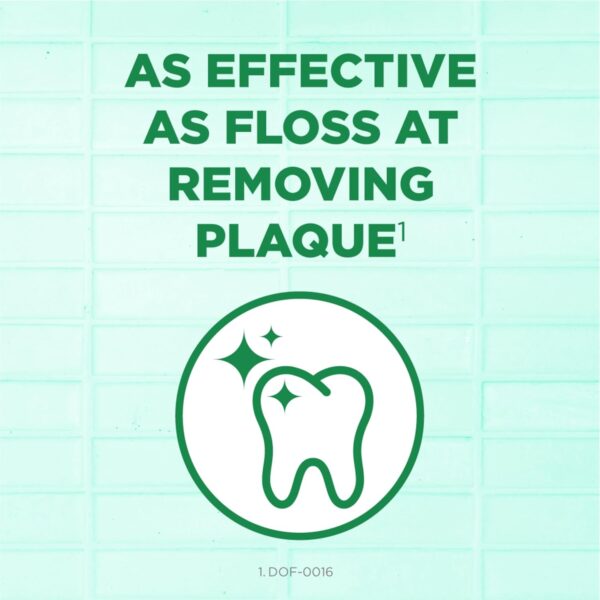 GUM Soft-Picks Comfort Flex, Easy to Use Dental Picks for Teeth Cleaning and Gum Health, Disposable Interdental Brushes with Convenient Carry Case, Dentist Recommended Dental Floss Picks, 80ct (4pk)