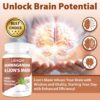 Ashwagandha & Lions Mane Supplement Capsules, 1500mg Powerful Brain Supplements for Memory and Focus, Immune & Relaxation, Mushroom Supplement with Rhodiola, Focus Supplement, 360Capsules