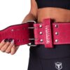 Powerlifting Belt - IPF Approved – Weight Lifting Belt 10mm - Prong Weightlifting Belt for Squats, Deadlift, and Bench Press – Lifting Belt Leather 4in for Men and Women – Back Brace for Gym, Workout, Strength Training, Strongmen & Power Lift
