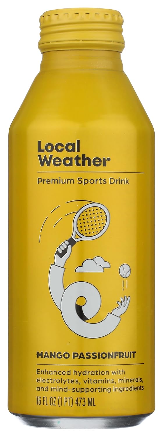 Local Weather Mango Passionfruit Sports Drink, 16 FZ