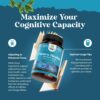 Advanced Nootropic Brain Supplement for Memory and Focus Enhancement - Synergetic Mental Energy and Focus Supplements for Cognitive Enhancement - Vitamins for Mind Memory & Brain Health - 45 Servings