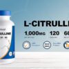 Nutricost L-Citrulline 500mg, 120 Capsules - Gluten Free, Non-GMO, 1000mg Per Serving (60 Serv)
