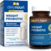 Daily Nouri Weight Health Probiotic | Weight Management, Metabolism & Digestion Support for Women & Men | Probiotics with Vegan Omega 3-6-9 Blend | 30-Day Supply