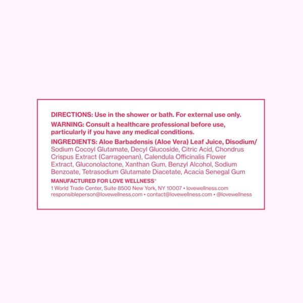 Love Wellness pH Balancing Cleanser | Feminine Vaginal Wash | Fragrance-Free | Vaginal Cleanser for Balanced pH, Intimate Health & Hygiene | Non-Irritating with Aloe Vera for Sensitive Skin | 5 Fl Oz