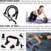 Ab Roller Wheel, 10-In-1 Ab Exercise Wheels Kit with Resistance Bands, Knee Mat, Jump Rope, Push-Up Bar - Home Gym Equipment for Men Women Core Strength & Abdominal Exercise