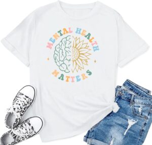LBP Mental Health Awareness Shirt Women Mental Health Matters Tshirt