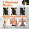 WONDER CORE Slide Fit, Ab Roller Board with 4 Wheels, Automatic Rebound Abdominal Wheel for Core Workout, Ab Exercise Equipment, Abdominal Exerciser, Heroboard Fitness Rolling Board with Knee Pad