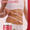 90 Count Keto ACV Gummies Advanced Weight Loss Keto Supplements for Stomach Bloating, Gut Clean Support, ACV Keto Gummies for Weight Loss