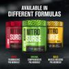 Jacked Factory NITROSURGE Pre Workout Supplement - Endless Energy, Instant Strength Gains, Clear Focus, Intense Pumps - NO Booster & Preworkout Powder with Beta Alanine - 30 Servings, Cherry Limeade