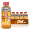 SueroX Zero Sugar Electrolyte Drink for Hydration and Recovery, Unique Blend of Electrolytes & 8 Ions, Zero Calorie Sports Drink, 21.3 Fl Oz, Orange Rescue, 12 Count