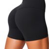 CRZ YOGA Womens Butterlift High Waist Scrunch Butt Biker Shorts 4 Inches - No Front Seam Workout Yoga Gym Booty