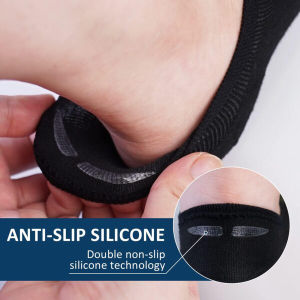 Ordenado Women's No Show Socks 6-9 Pairs Casual Thin Non Slip Flat Boat Line No Show Socks