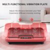 BZK Vibration Plate Exercise Machine, Pro Waver Vibration Plate Platform for Lymphatic Drainage, Helps Weight Loss Shaping Toning & Wellness, Whole Body Shake Workout Equipment for Home Gym