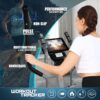 ANCHEER Elliptical Machine, Elliptical Exercise Machine with Hyper-Quiet Magnetic Driving System, Elliptical Trainer with 22 Resistance Levels, Workout Equipment Eliptical Home Gym