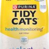 Purina Tidy Cats Tidy Care Alert Cat Health Monitoring Non Clumping Cat Litter with Silica Crystals - 8 lb. Bag