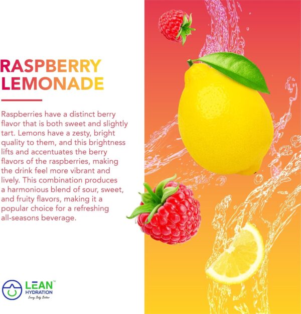 Natural Electrolyte Immune Formula - Boost Immunity and Stay Hydrated with Zero Sugar and No Artificial Flavors or Sweeteners 15 ct Packets (Raspberry Lemonade)