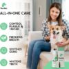 Barkle Dog Teeth Cleaning Gel | Best Dog Tooth Brushing Kit | Vet Reviewed to Eliminate Plaque, Tartar & Bad Breath | Toothpaste Replacement | Dog Breath Freshener | Free Finger Brush (Mint - 60 Days)