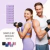 Wrist Weights Adjustable Ankle Weights for Women Men Kids 1lb*2 Silicone Arm & Leg Weighted Bracelet for Yoga Pilates Running Walking Swimming Physical Therapy Strength Training Exercise
