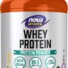 NOW Foods Sports Nutrition, Whey Protein, 26 g With BCAAs, Creamy Vanilla Powder, 2-Pound
