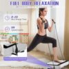 71YBWpQmltL._AC_SL1500_.jpg Vibration Plate Exercise Machine,Bluetooth Power Vibrate Fitness Platform,9 Modes Home Vibration Plate for Lymphatic Drainage,Whole Body Workout Vibrating Equipment for Weight Loss