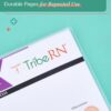 TribeRN Anatomy & Physiology Study Guides - Set of 10 Human Anatomy Guides for Nursing Students, School, College, Medical Professions - 12 Topics on Body Systems w/ Reference Charts & Terminology