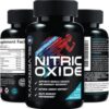 Extra Strength Nitric Oxide Supplement L Arginine 3X Strength - Citrulline Malate, AAKG, Beta Alanine - Premium Muscle Supporting Nitric Booster for Strength & Energy to Train Harder - 240 Capsules